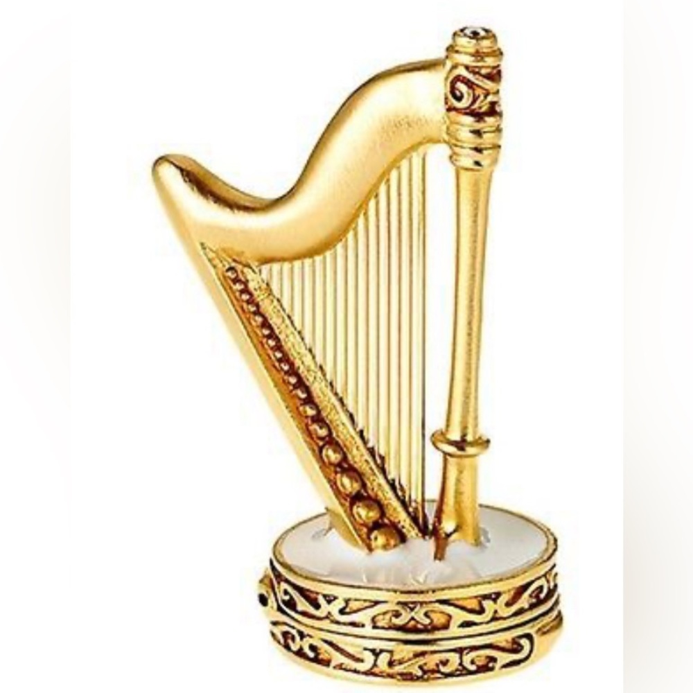 ESTEE LAUDER PURE WHITE LINEN SOLID PERFUME COMPACT HEAVENLY HARP 2007